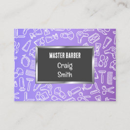 Tarjeta De Visita Barber Barbershop 💇