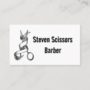 Tarjeta De Visita Barber Hair