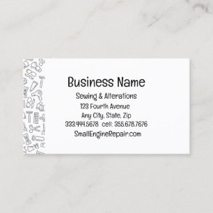 Tarjeta De Visita Barber Hair Dresser Stylist