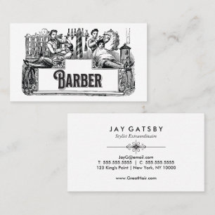 Tarjeta de visita Barber/Hair Stylist