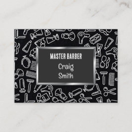 Tarjeta De Visita 💇 ‍ ♂️ Barber Premium