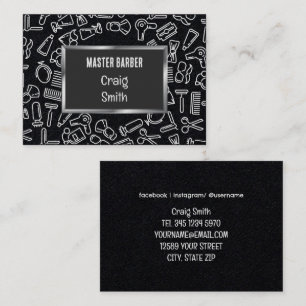 Tarjeta De Visita 💇 ‍ ♂️ Barber Premium