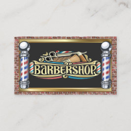 Tarjeta De Visita Barber Shop