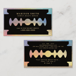 Tarjeta De Visita Barber Shop Hair 