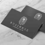 Tarjeta De Visita Barber Shop Hair Estilista Polo de Barbería Minima<br><div class="desc">Barber Shop Tarjetas de Negocios Minimalistas de estilo moderno.</div>