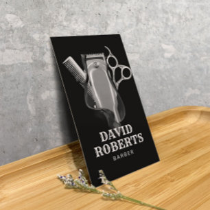 Tarjeta De Visita Barber Shop Hairdresser Profesional Barbershop