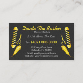 Tarjeta De Visita Barbería (polo, podadoras y esquileos del