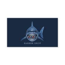 Barbería Profesional Minimal Acero Tiburón