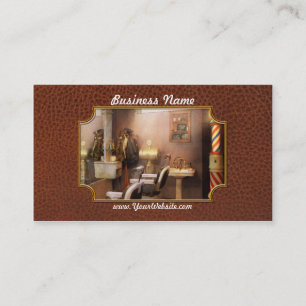 Tarjeta De Visita Barbero - Barbería en el sótano