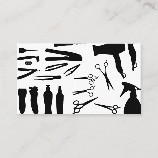 Tarjeta De Visita Barber's Shop Hairdresser (Anverso)