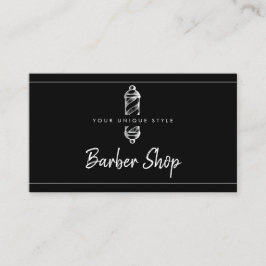 Tarjeta De Visita Barbershop Busi