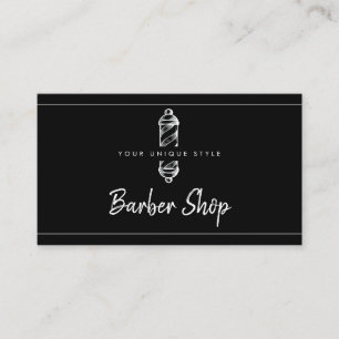 Tarjeta De Visita Barbershop Busi