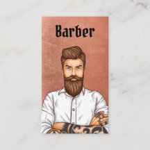 Barbershop Copper Vintage Bebe Man Avatar Único