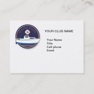Tarjeta De Visita Barco clásico Albin