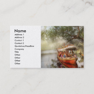 Tarjeta De Visita Barco - Escopeta Annie 1893