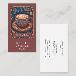 Tarjeta De Visita Barista Tarot