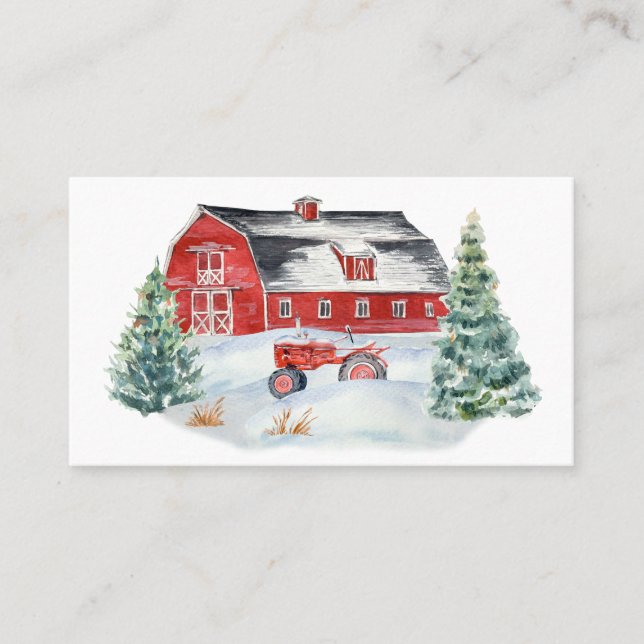 Tarjeta De Visita Barn (Anverso)