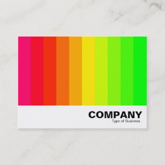 Tarjeta De Visita Barras de color 02