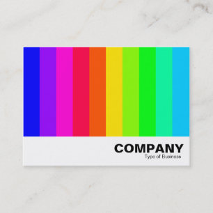 Tarjeta De Visita Barras de color 03