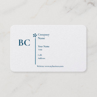 Tarjeta De Visita Basic white Template Business Card homes