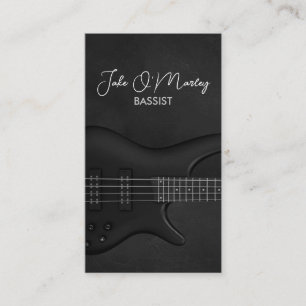 Tarjeta De Visita Bass Guitarist Guitar Battend