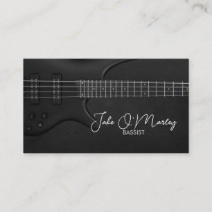 Tarjeta De Visita Bass Guitarist Guitar Battend