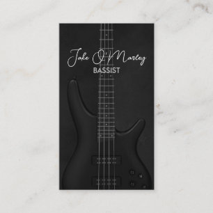 Tarjeta De Visita Bass Guitarist Guitar Battend