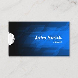 Tarjeta De Visita Battend - Azul oscuro moderno