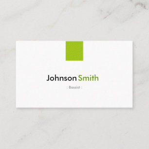 Tarjeta De Visita Battend - Simple Mint Green