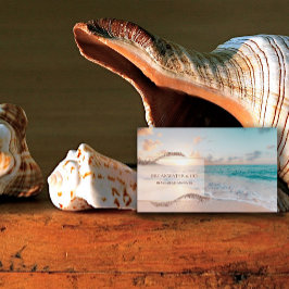 Tarjeta De Visita Beach Fashion Boutique Business Card