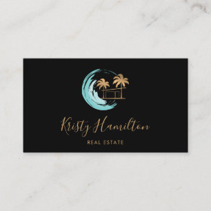 Tarjeta De Visita beach house B'N'B inmobiliario realzador add photo