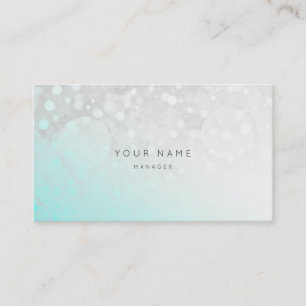 Tarjeta De Visita Beach Ocean Gry White Grungy Ombre White Vip