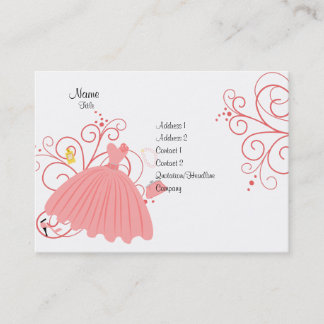 Tarjeta De Visita Beatista, Hermosa Vestida
