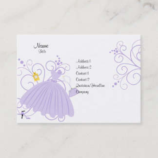 Tarjeta De Visita Beatista, Hermosa Vestida