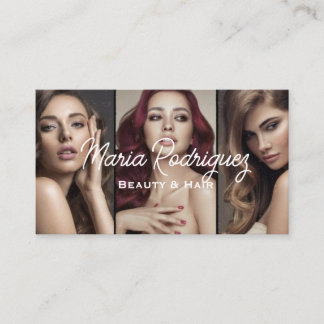 Tarjeta De Visita  Beauty & Hair Salon Business Card