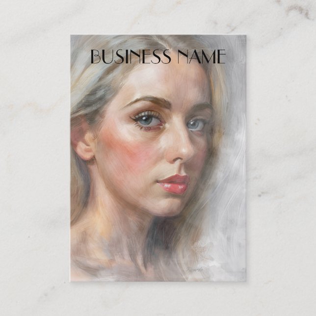 Tarjeta De Visita Beauty Influencer (Anverso)