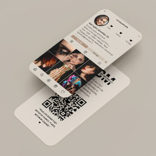 Tarjeta De Visita Beauty Professional Estética e Instagram