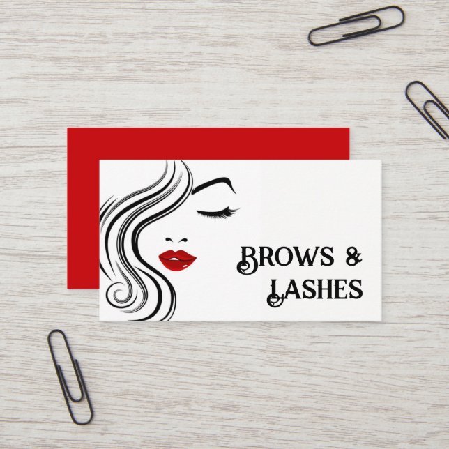 Tarjeta De Visita Beauty Salon (Anverso/Reverso In Situ)