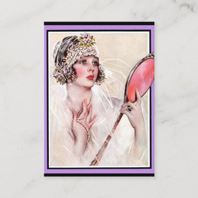 Tarjeta De Visita Beauty Salon Business Card (Anverso)