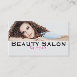 Tarjeta De Visita  Beauty Salon Business Card