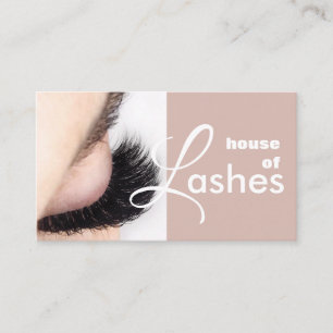 Tarjeta De Visita Beauty Salon Spa Lashes Brows Business Card