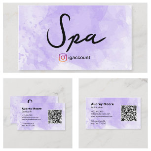 Tarjeta De Visita Beauty Spa Esthetician