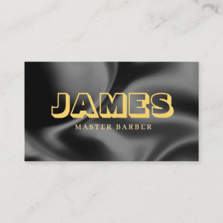 Tarjeta De Visita Beauty Studio Barber Business Card