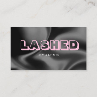 Tarjeta De Visita Beauty Studio Lashed Business Card