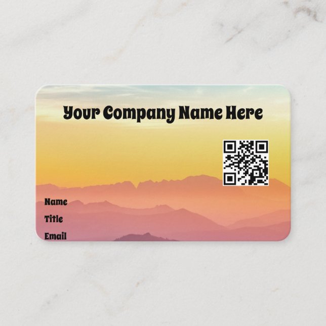 Tarjeta De Visita Beautyscape Business Card (Anverso)