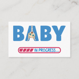 Tarjeta De Visita Bebé en camino