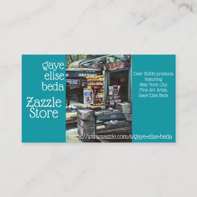 Tarjeta De Visita beda gaye (Anverso)