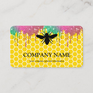 Tarjeta De Visita Bee Bee Bee Keeper Honey Apairist