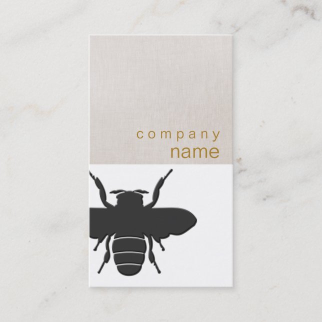 Tarjeta De Visita Bee Business Card (Anverso)