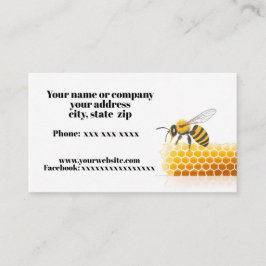 Tarjeta De Visita Beekeeper